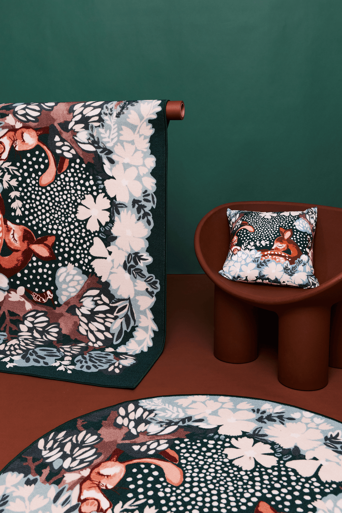 23310-883096-7900CC_2; Vallila Nokosilla-koristetyynynpäällinen Teal / 43x43 cm 