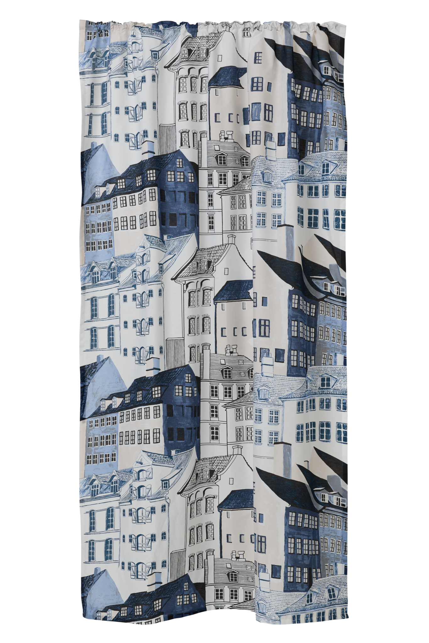 109019-6300; Vallila Kobenhavn-valoverho Sininen / 140x250 cm 