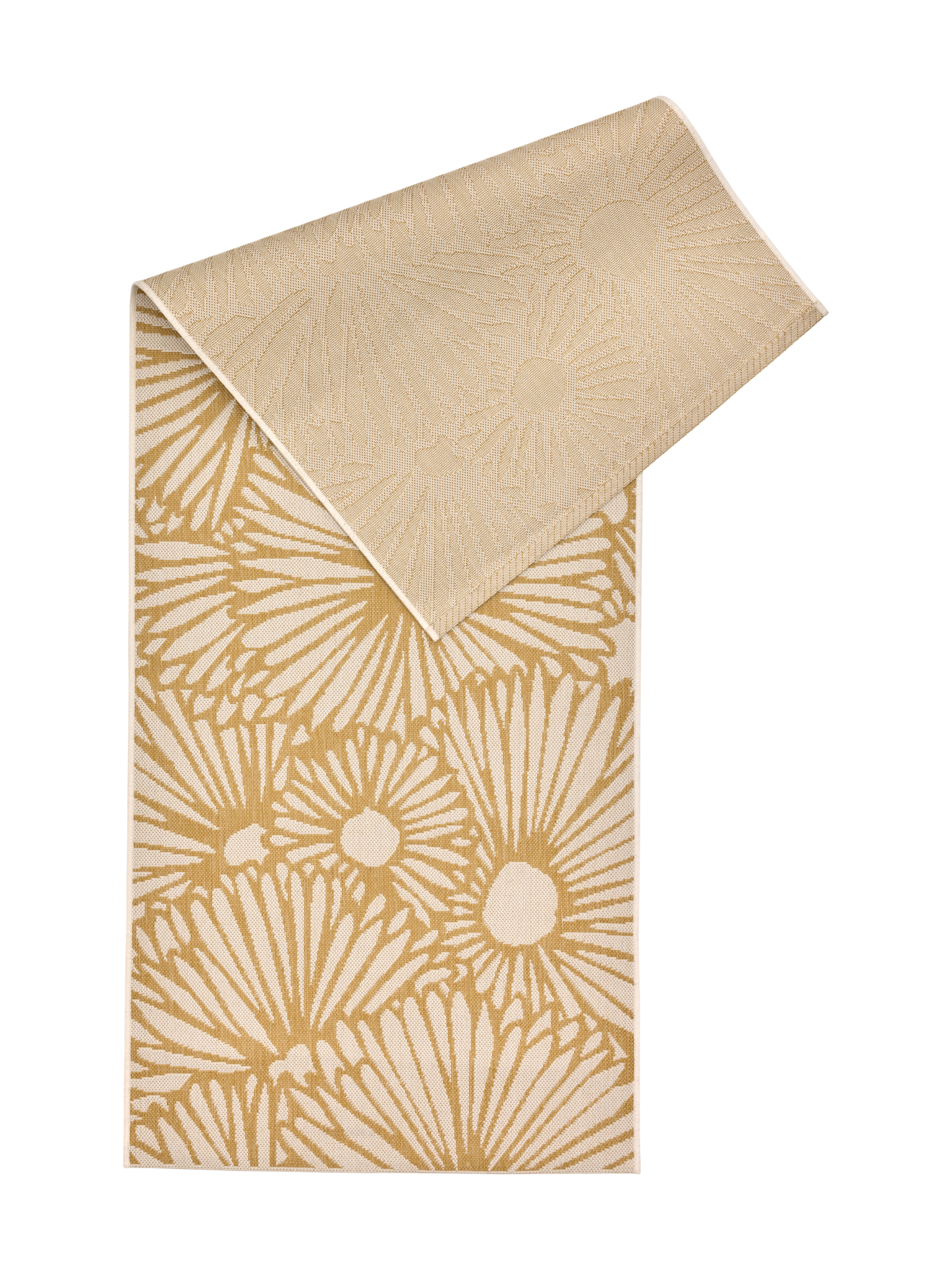 109066-2900_2; Vallila Stella-käytävämatto Keltainen / 100x200 cm 