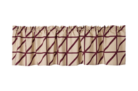 23310-239828-1049VA; Vallila Lucina-verhokappa Beige-viininpunainen / 60x250 cm 