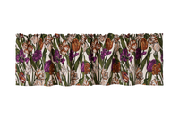 23310-101300-3750VA; Vallila Kukoistus-verhokappa Terra-violetti / 60x250 cm 