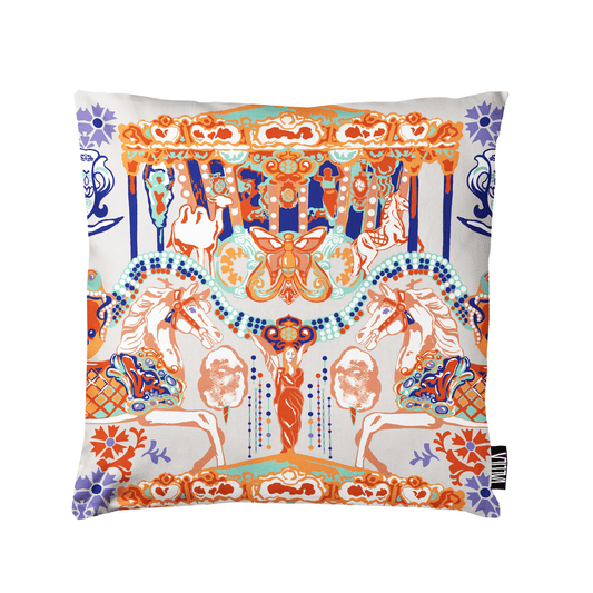 109213-8000; Vallila Fanfaari-koristetyynynpäällinen Monivärinen / 43x43 cm 