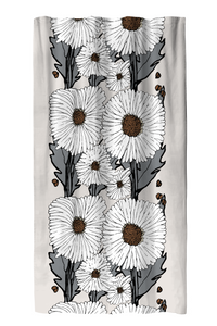 102674-9312; Vallila Hellekesä-verho Harmaa-beige / 140x250 cm 