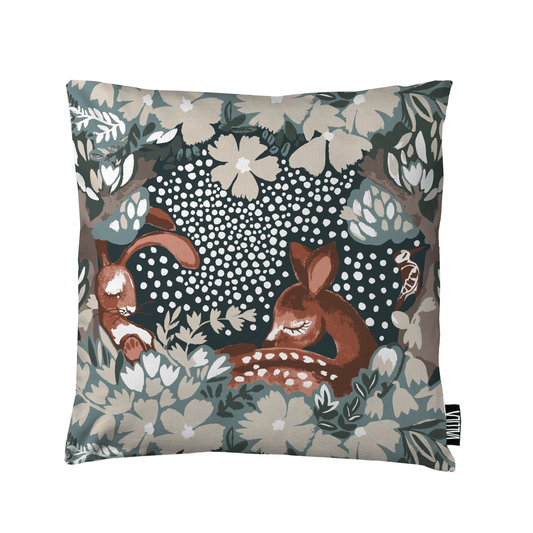 23310-883096-7900CC; Vallila Nokosilla-koristetyynynpäällinen Teal / 43x43 cm 