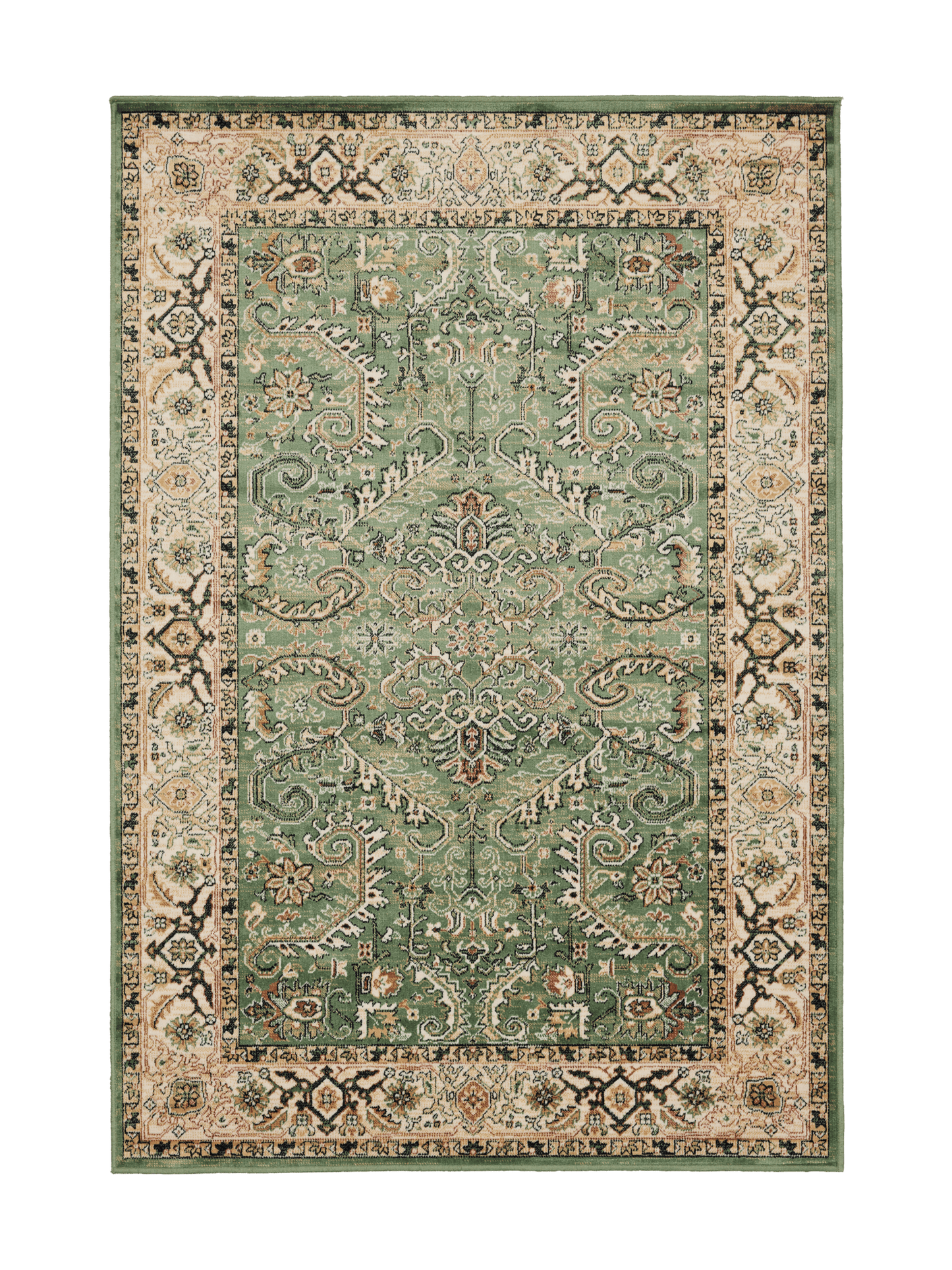 109277-7200; Vallila Inkivääri-matto Vihreä / 160x230 cm 