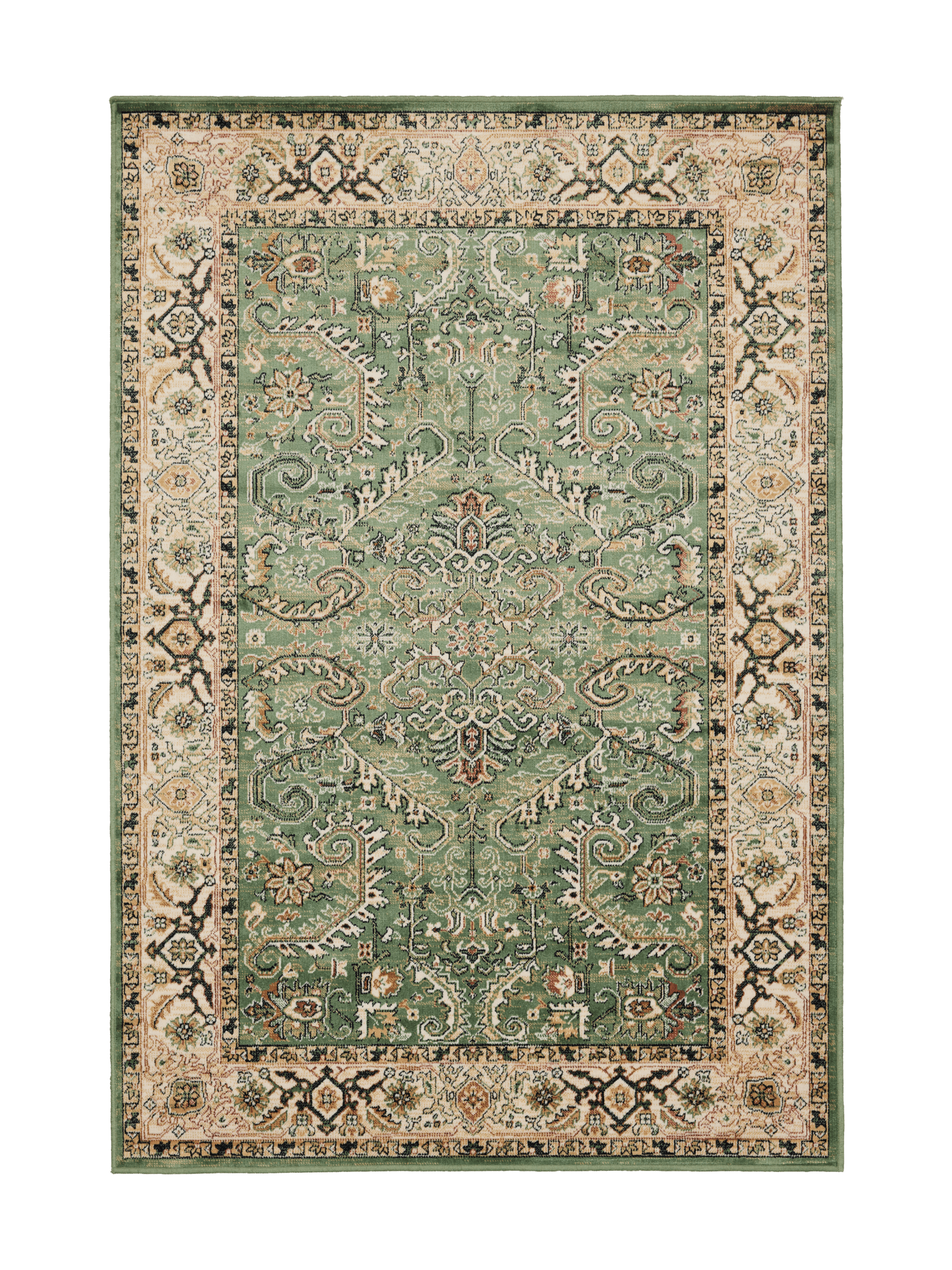 109277-7200; Vallila Inkivääri-matto Vihreä / 160x230 cm 