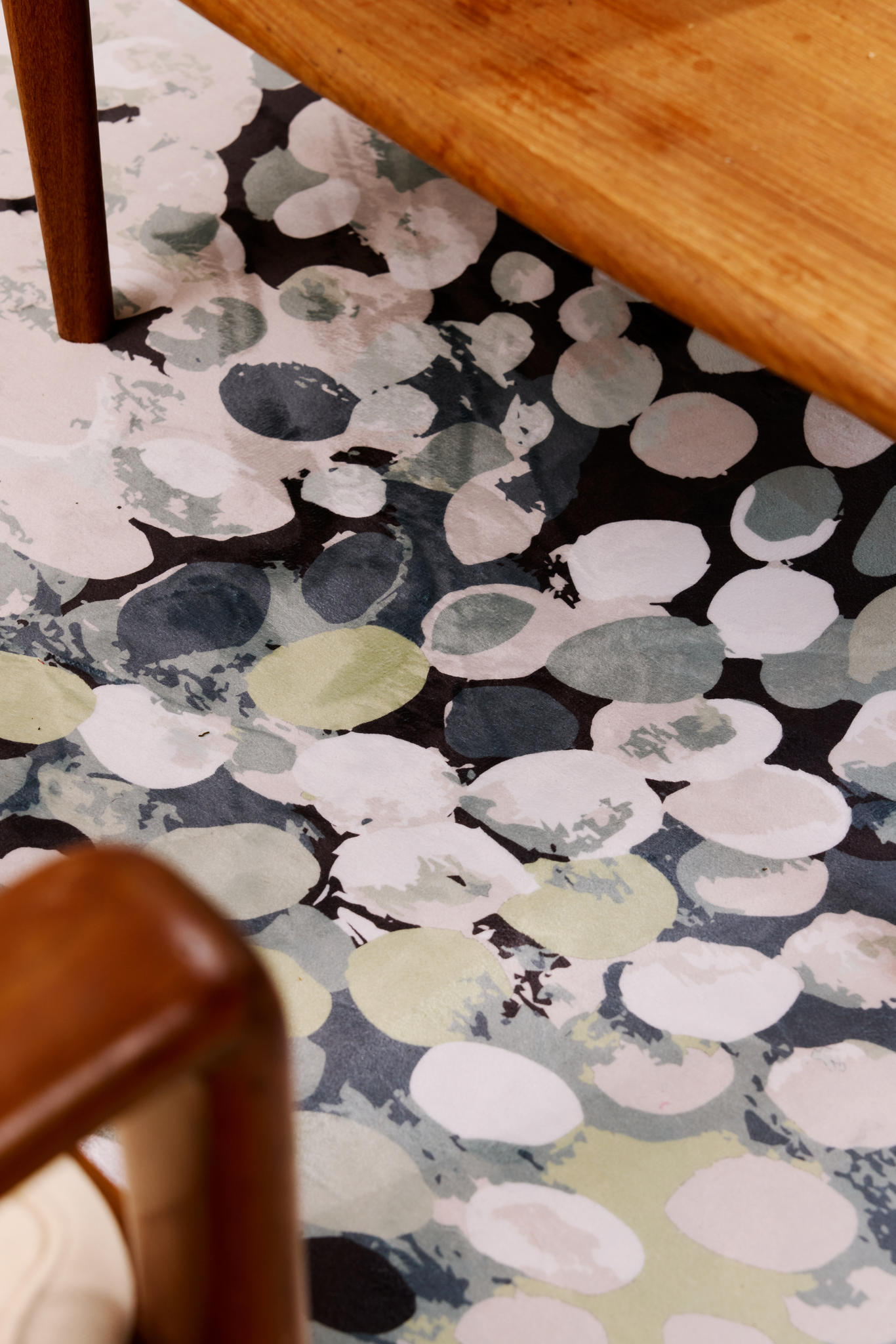 109101-7710_1; Vallila Puhuri-käytävämatto Salvianvihreä / 80x150 cm 