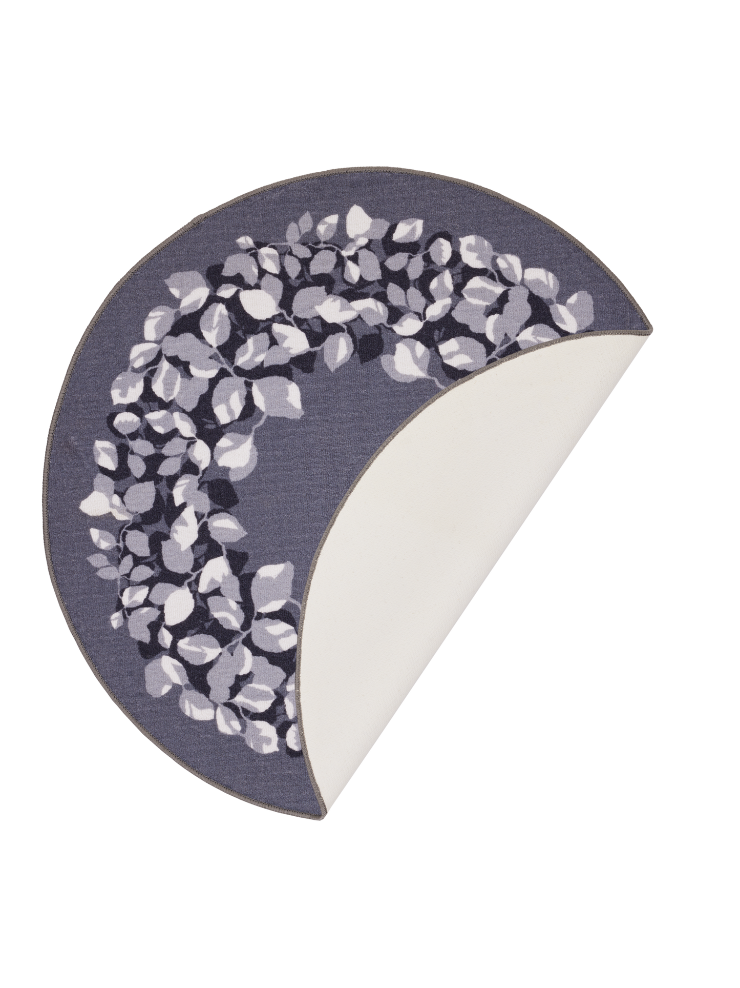 108469-9400_2; Vallila Kranssi-matto Harmaa / Ø100 cm 