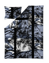 104166-6200; Vallila Kelohonka-pussilakanasetti Sininen / 150x210 cm 