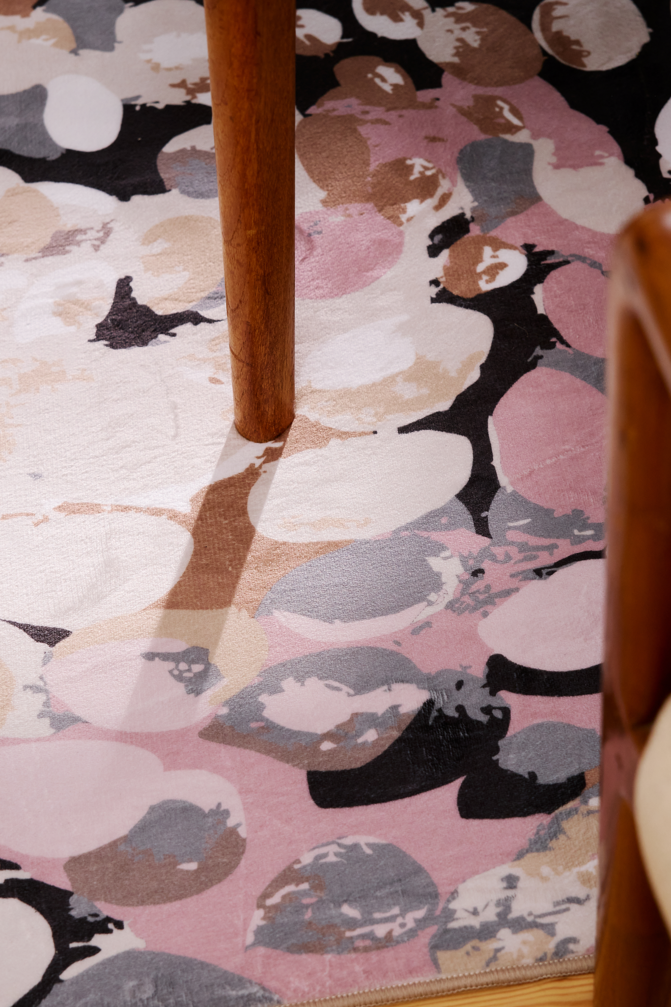 109104-4010_2; 109104-4010_1; Vallila Puhuri-matto Pastelli / Ø120 cm 