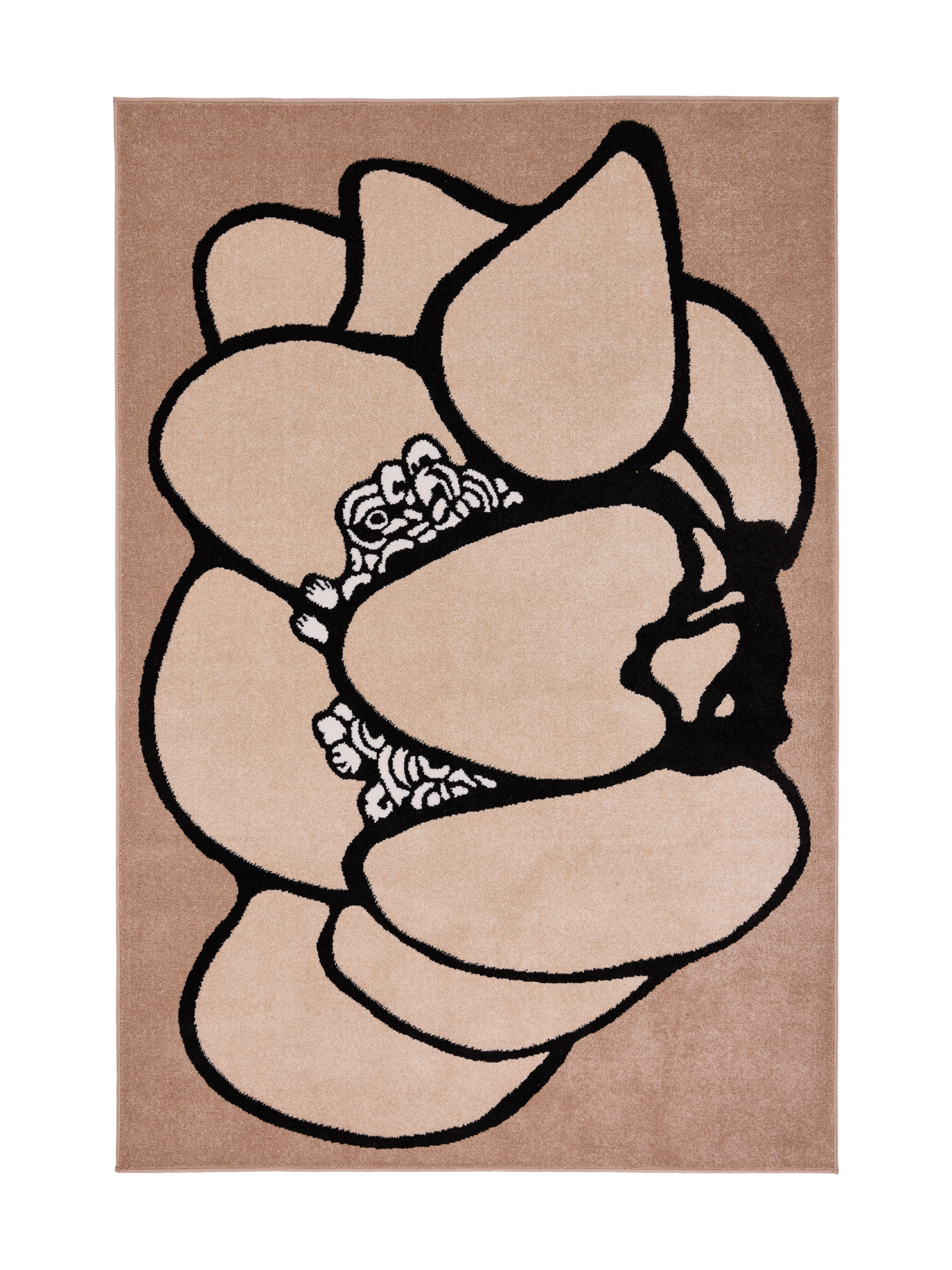 108901-1000; Vallila Juhla Makeba -matto Beige / 160x230 cm 