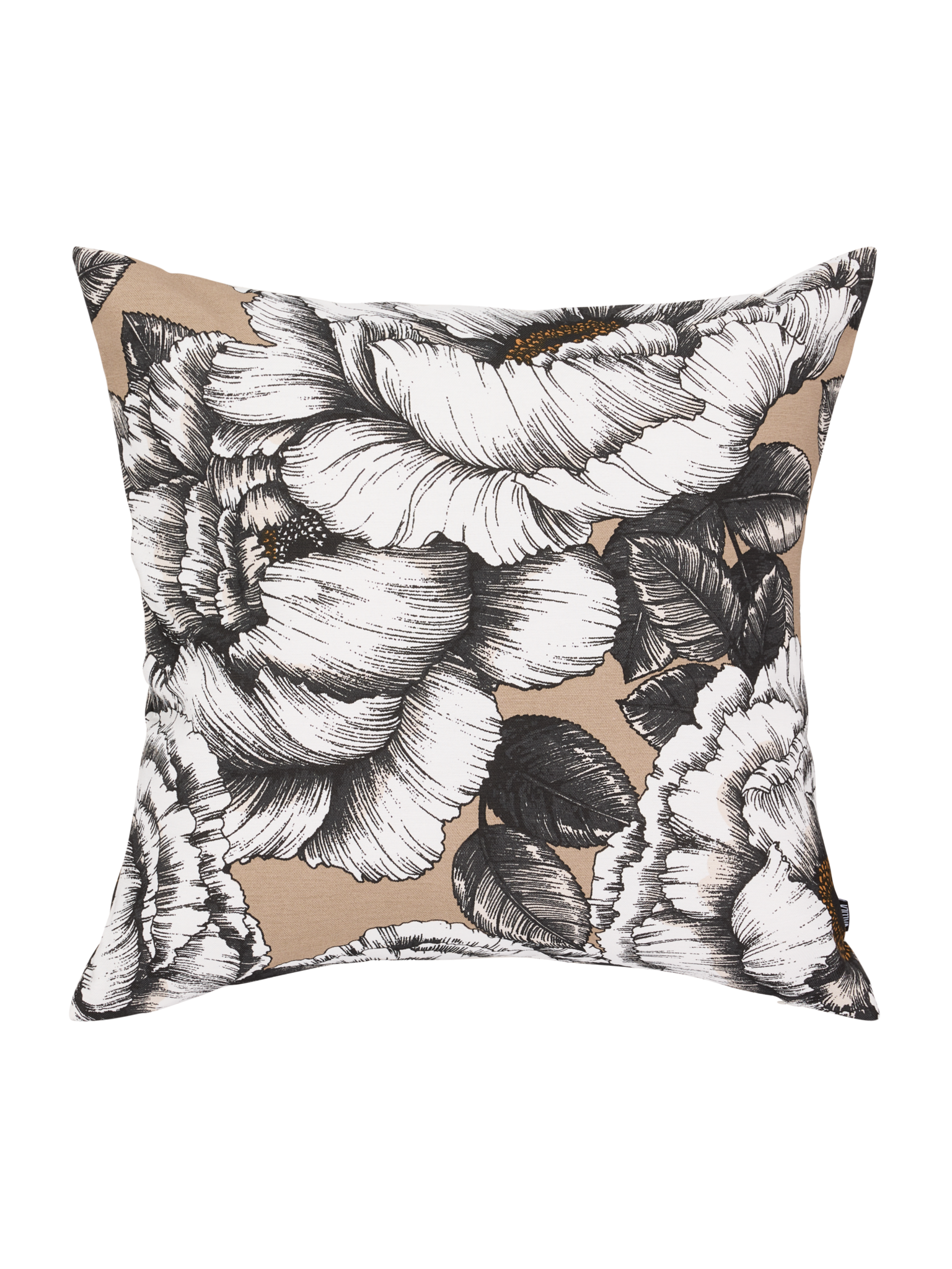 23310-101283-1102CC; Vallila Alma-koristetyynynpäällinen Mokka / 43x43 cm 