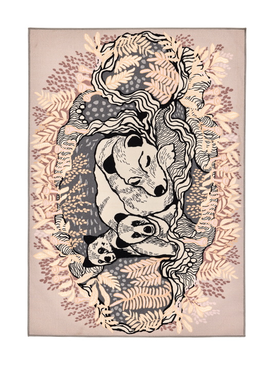 109084-1000; Vallila Unikeot-matto Beige / 133x190 cm 