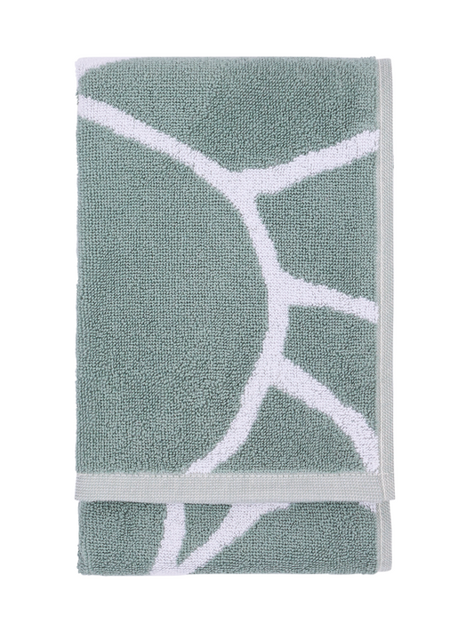 107231-7100; Vallila Makeba-pyyhe Salvianvihreä / 50x70 cm 
