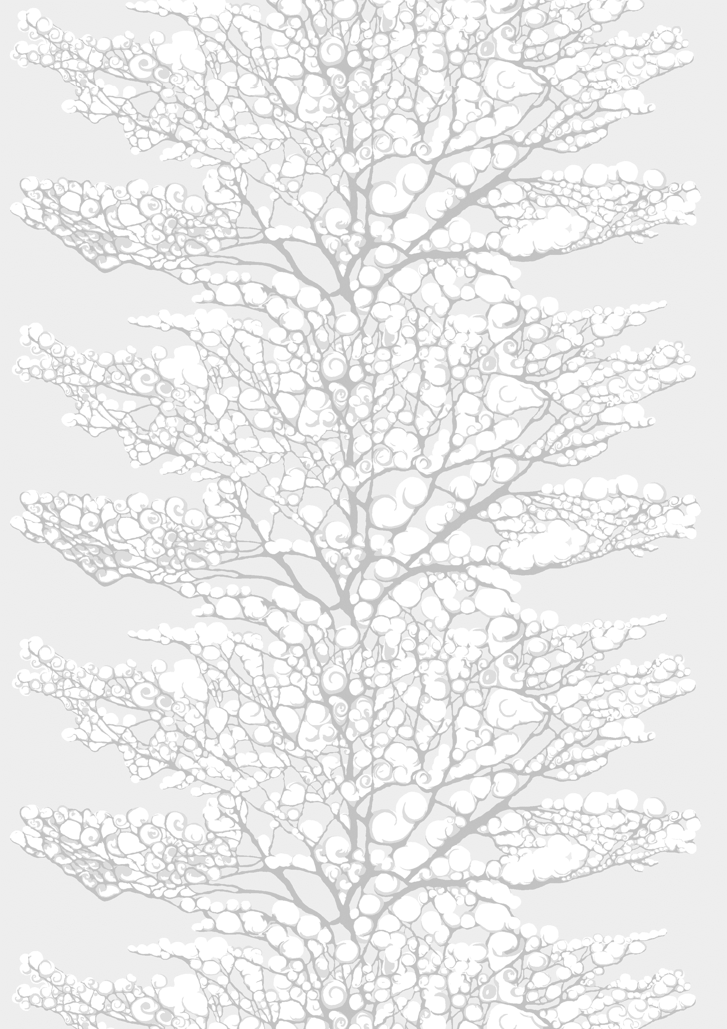 CT000177-1; Vallila Lumi-vahakangas 145 cm Valkoinen / 145 cm 