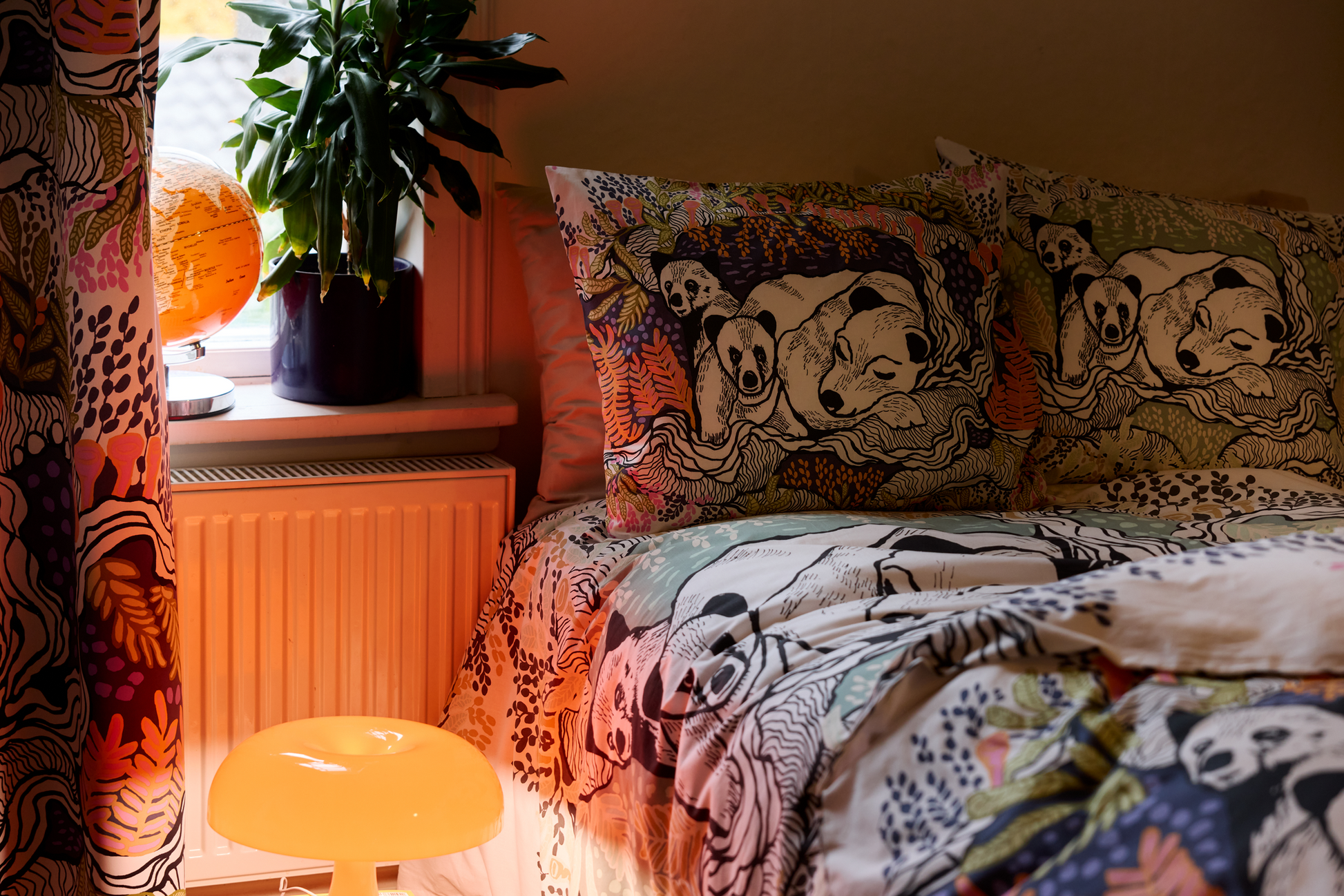 109040-8000_2; Vallila Unikeot-pussilakanasetti Monivärinen / 150x210 cm 