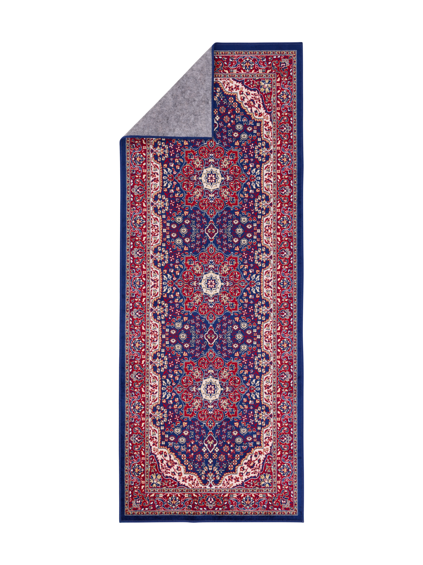 108885-102_4; Vallila Sahrami-käytävämatto Punainen-sininen / 80x150 cm 