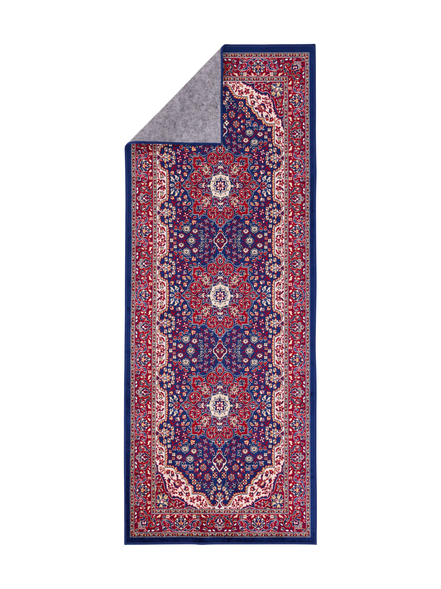 108885-102_4; Vallila Sahrami-käytävämatto Punainen-sininen / 80x150 cm 