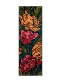 109112-8000; Vallila Kukoistus-käytävämatto Monivärinen / 80x230 cm 