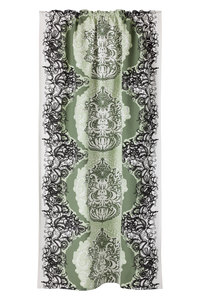 23310-61090-7700CU; Vallila Mandariini-verho Vihreä / 140x240 cm 