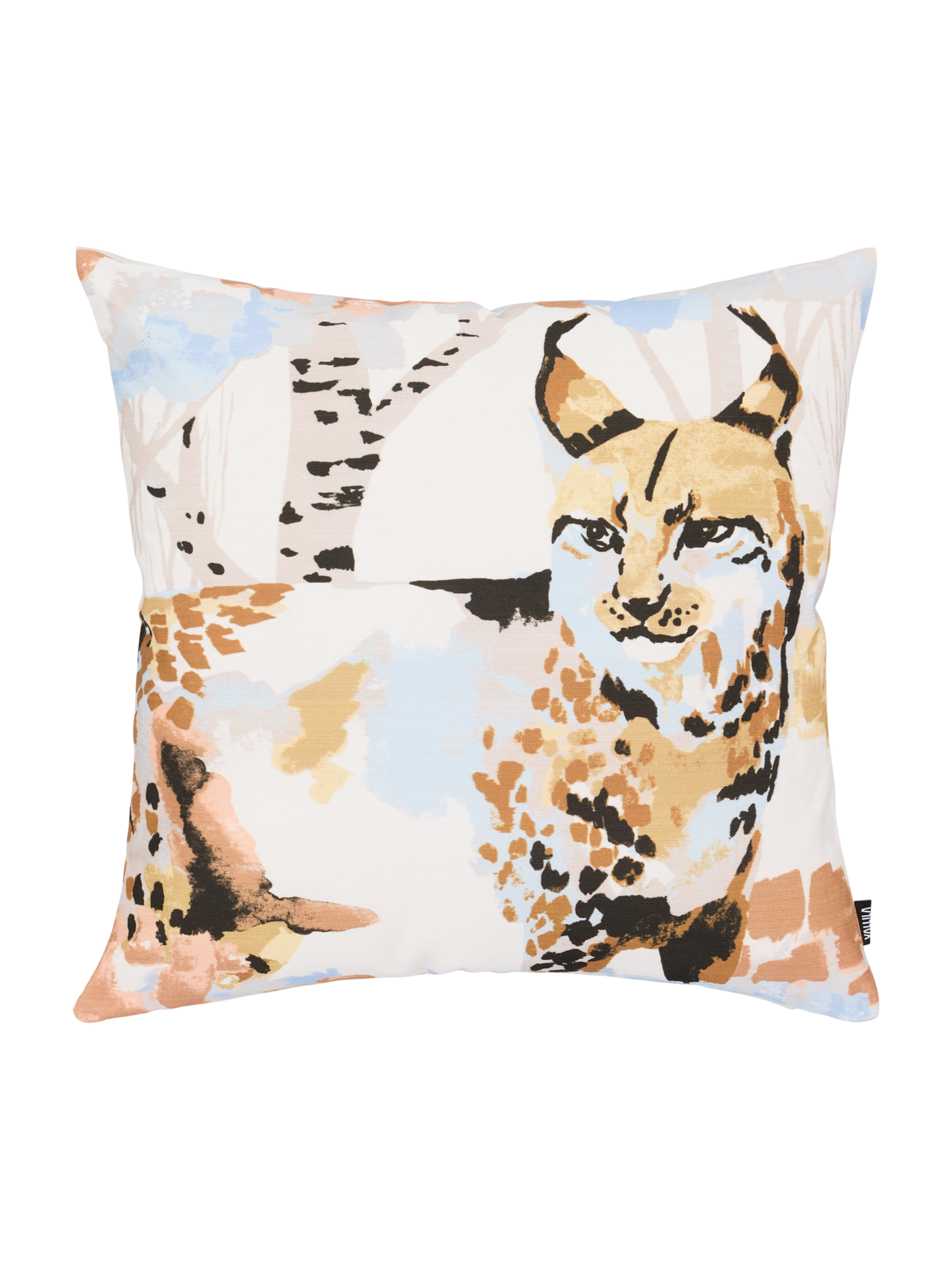 23310-883292-1060CC; Vallila Ilves-koristetyynynpäällinen Beige / Sininen / 43x43 cm 