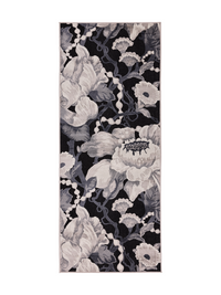 108763-9901; Vallila Romanssi-käytävämatto Musta-valkoinen / 80x150 cm 