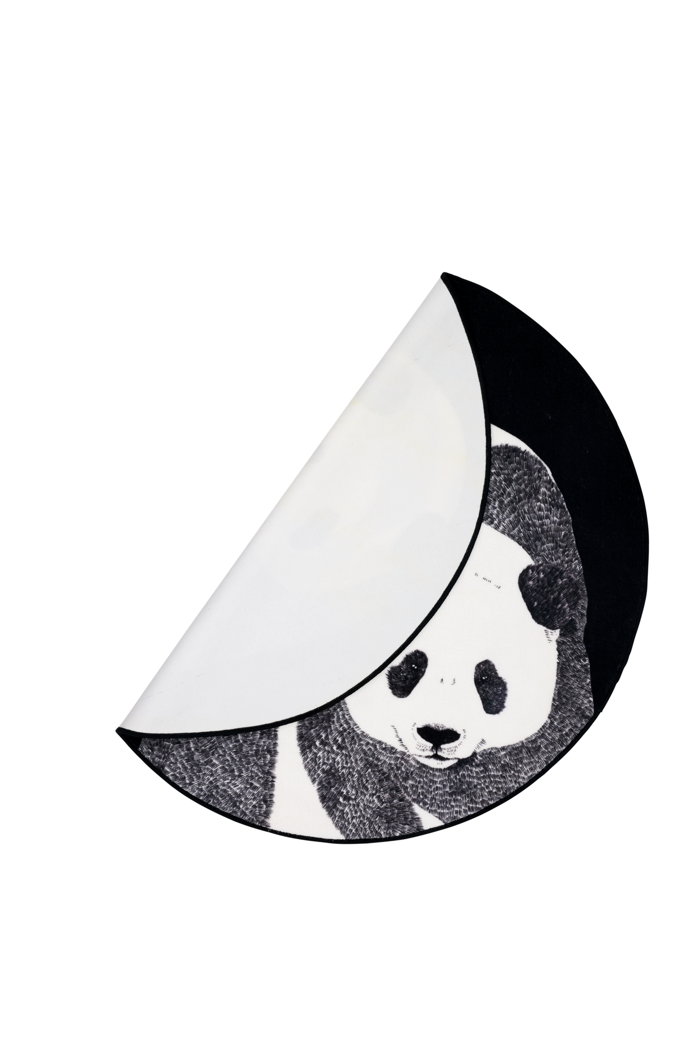 CM001569-01_1; Vallila Amos-matto Musta / Ø133 cm 