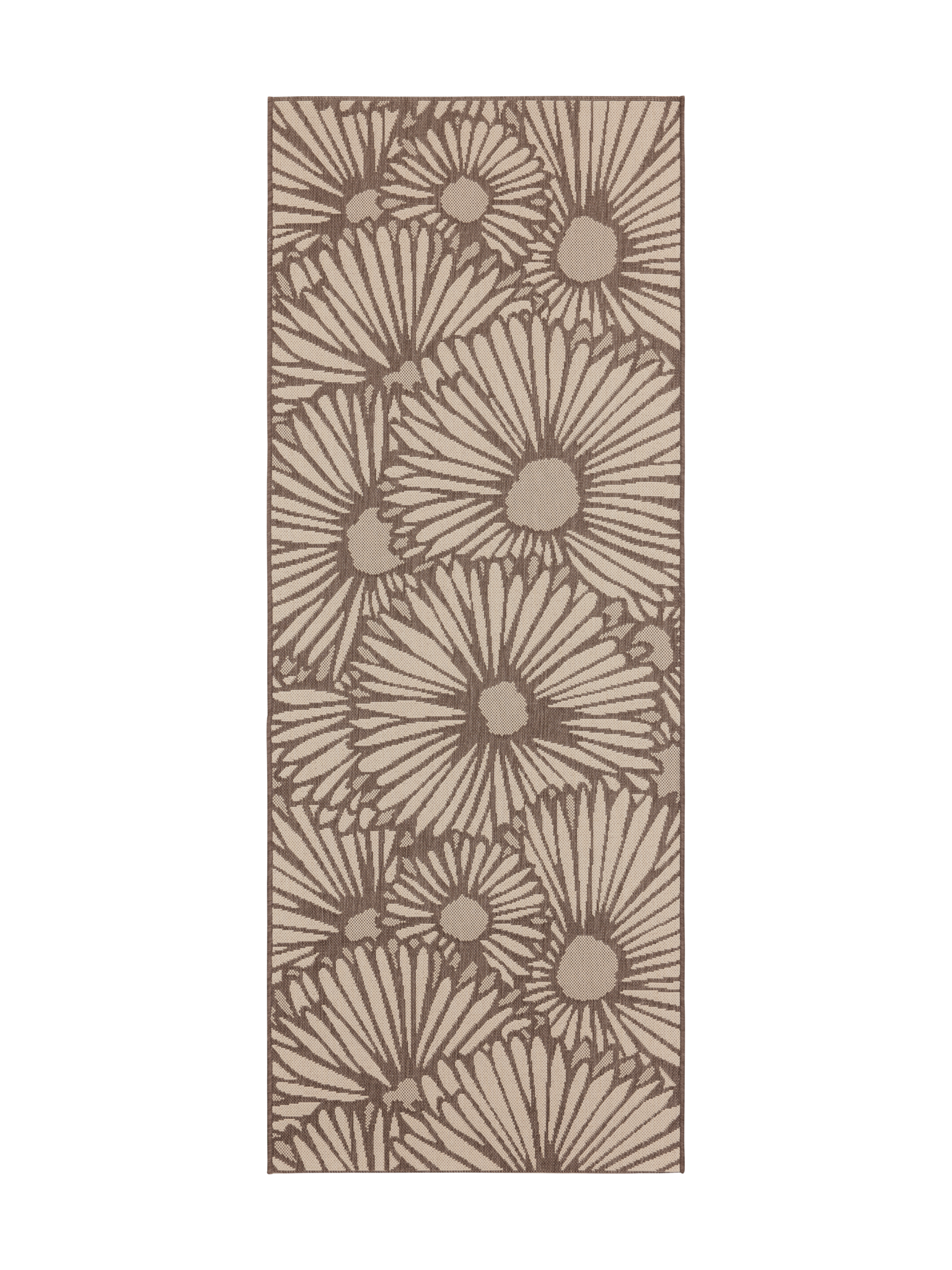 109067-1200; Vallila Stella-käytävämatto Taupe / 100x250 cm 