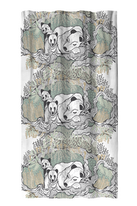 109020-7110; Vallila Unikeot-pimennysverho Mintunvihreä / 140x250 cm 