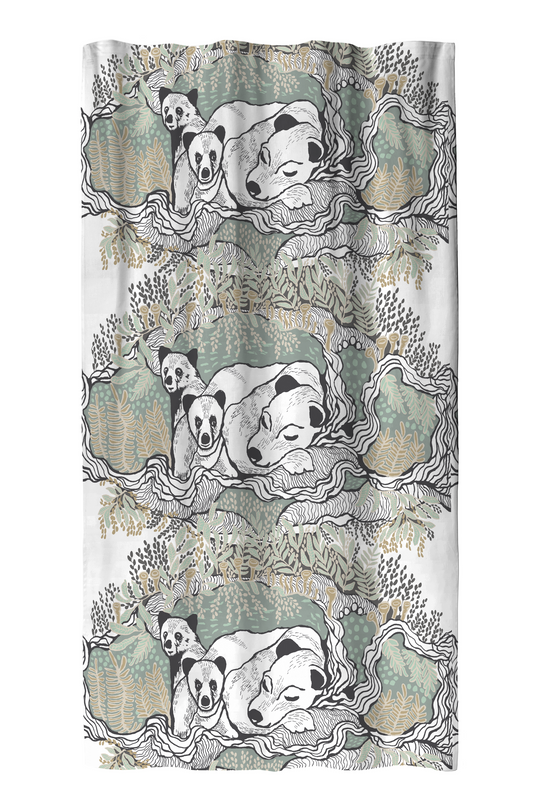 109020-7110; Vallila Unikeot-pimennysverho Mintunvihreä / 140x250 cm 