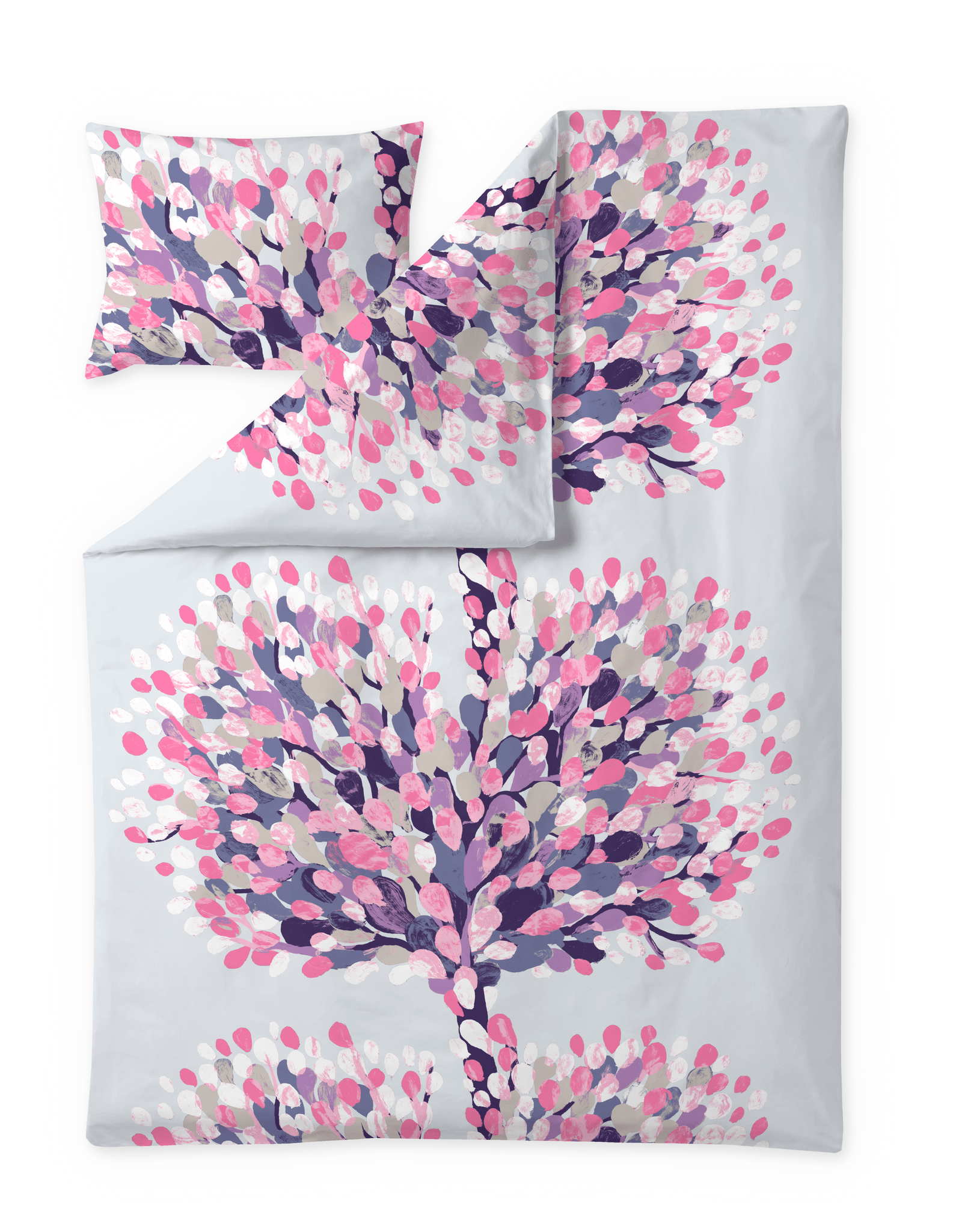 104871-27; Vallila Aronia-pussilakanasetti Monivärinen / 150x210 cm 