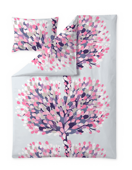 104871-27; Vallila Aronia-pussilakanasetti Monivärinen / 150x210 cm 