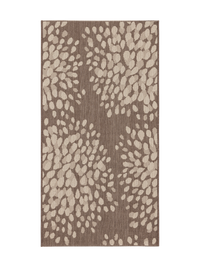 109060-1200; 109059-1200; Vallila Puuska-käytävämatto Taupe / 80x150 cm 