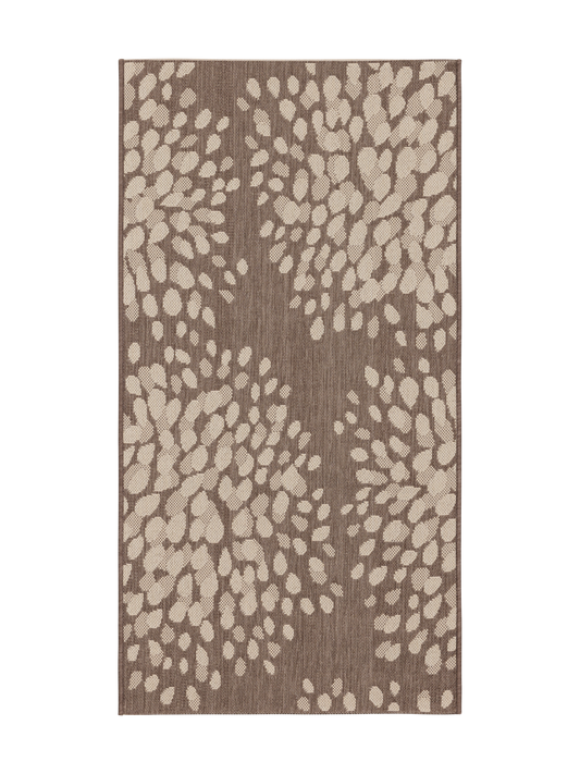 109060-1200; 109059-1200; Vallila Puuska-käytävämatto Taupe / 80x150 cm 