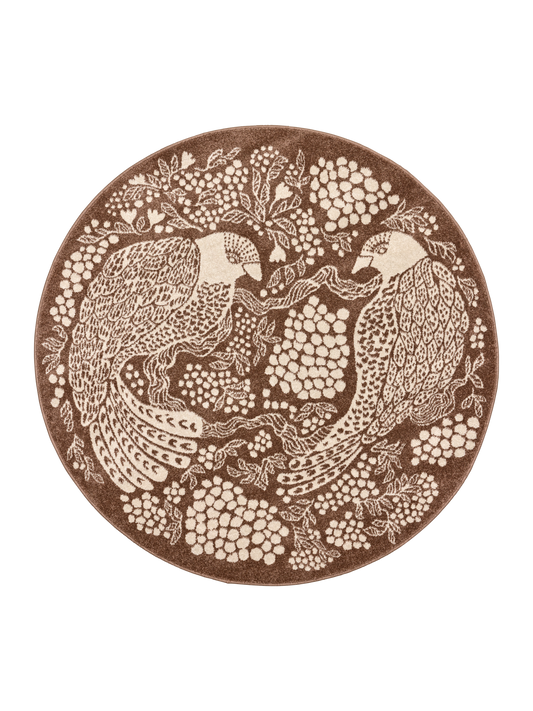 108772-1000; Vallila Viserrys-matto Beige / Ø160 cm 