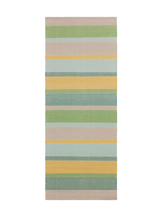 108343-7500; Vallila Sirkku-käytävämatto Vihreä / 80x250 cm 