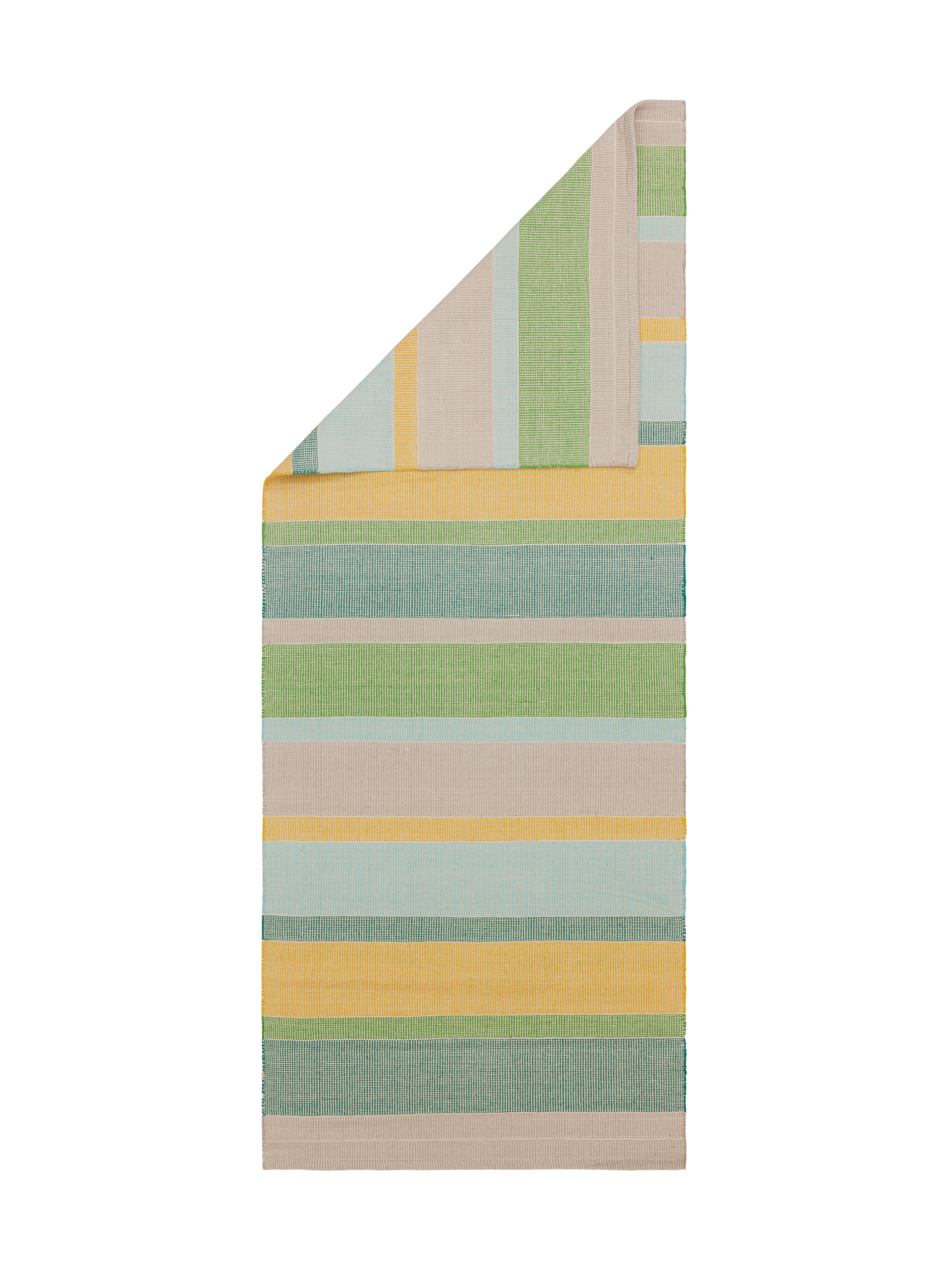 108343-7500_2; Vallila Sirkku-käytävämatto Vihreä / 80x250 cm 