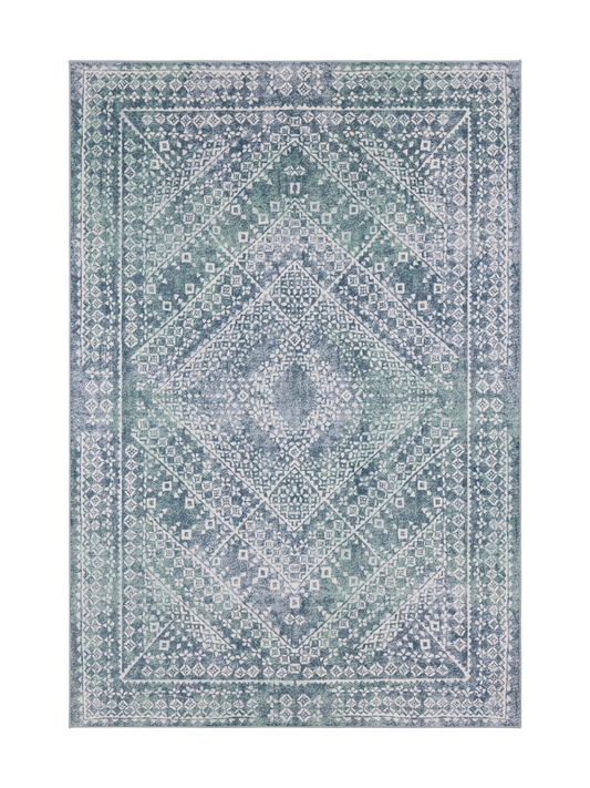 109107-7100; Vallila Traditio-matto Mintunvihreä / 200x300 cm 