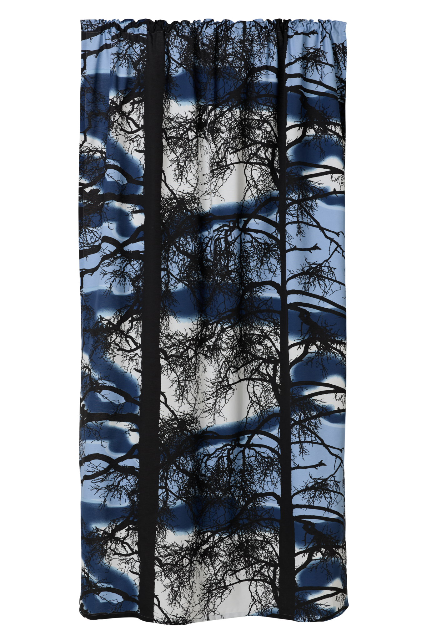 108107-6200; Vallila Kelohonka-verho Sininen / 140x250 cm 