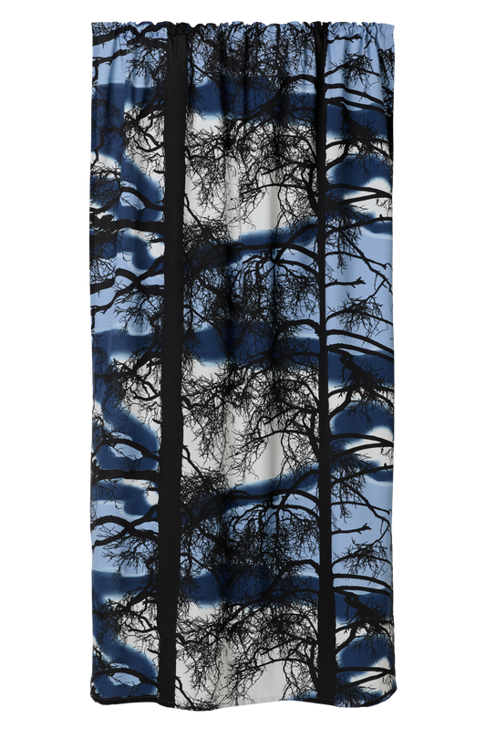 108107-6200; Vallila Kelohonka-verho Sininen / 140x250 cm 