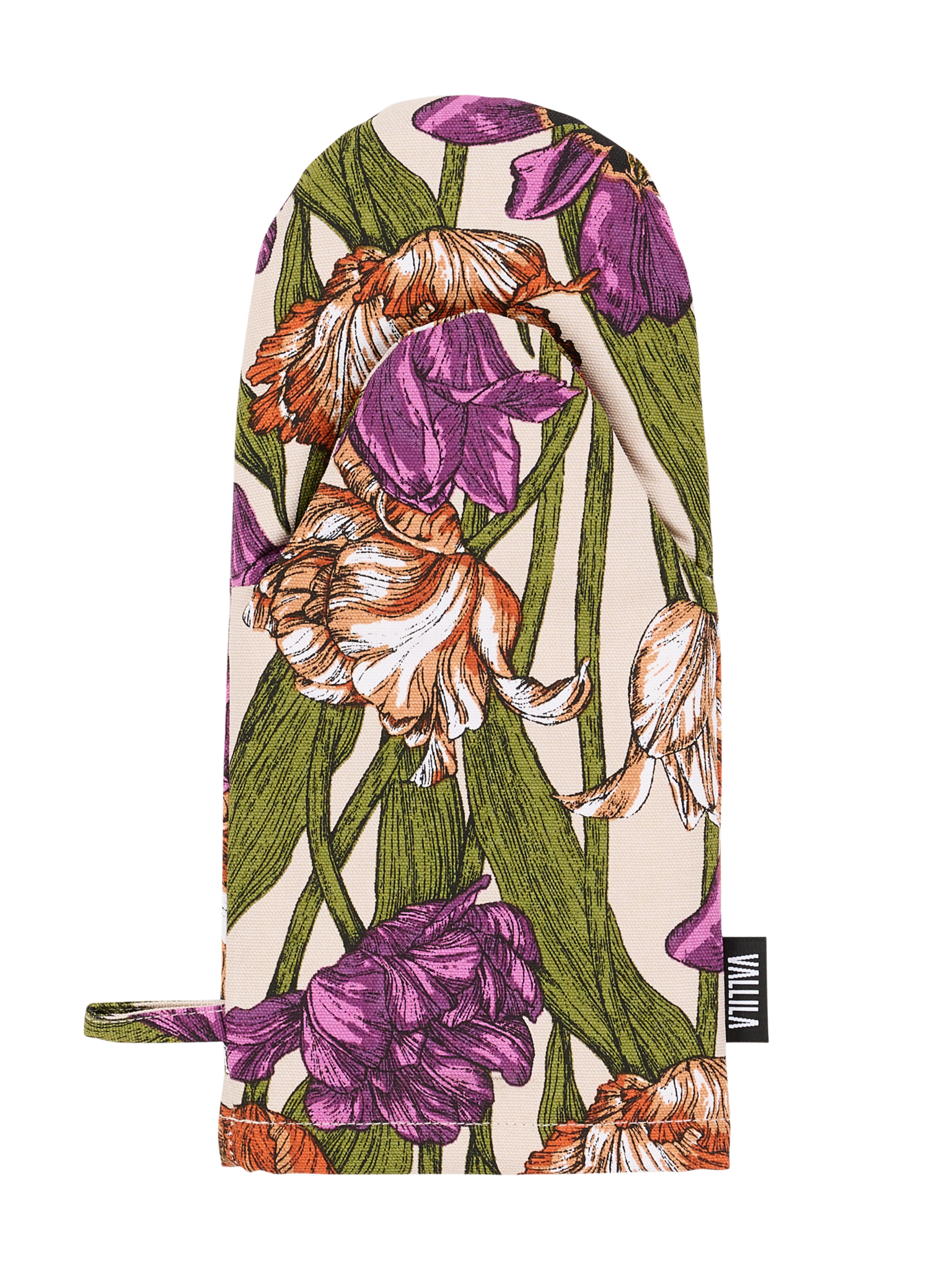 109316-3750; Vallila Kukoistus-patakinnas Terra-violetti / 15x34 cm 