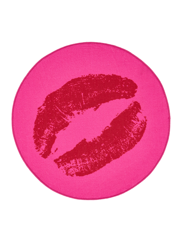 109141-4540; Vallila Erika-matto Punainen-pinkki / Ø80 cm 