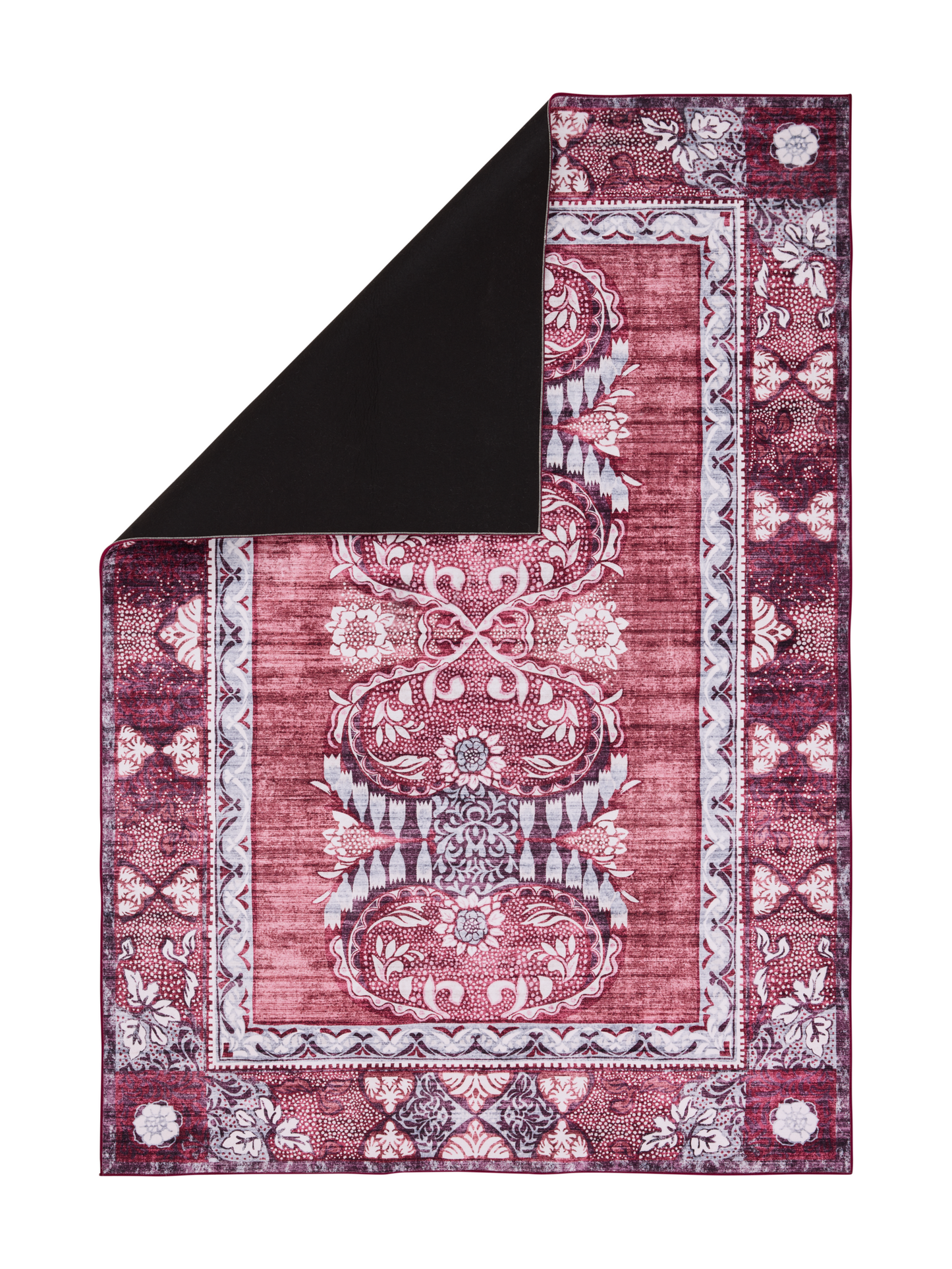 108427-4890_3; 108426-4890_3; Vallila Sumeri-matto Punainen-harmaa / 160x230 cm 