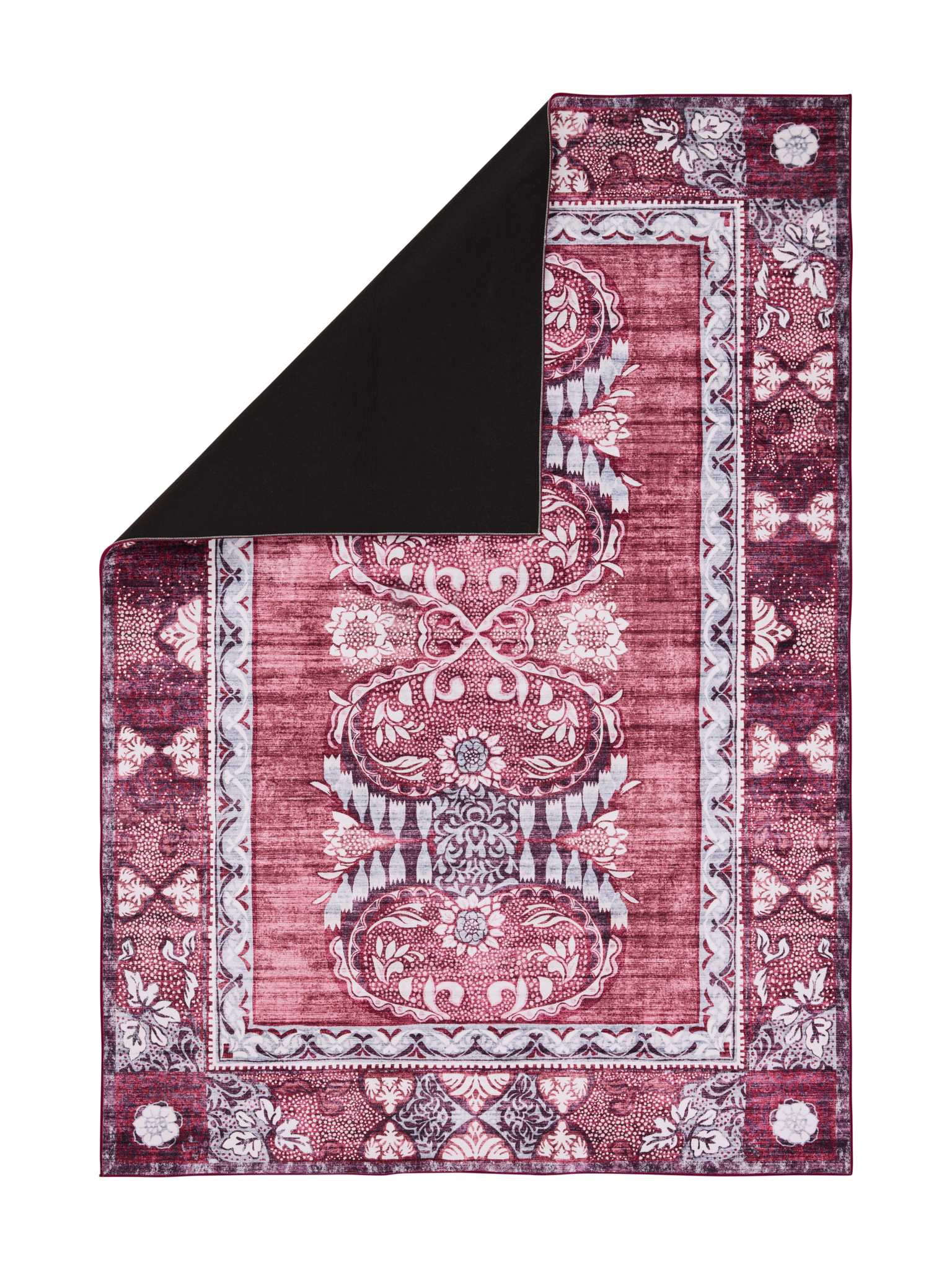 108427-4890_3; 108426-4890_3; Vallila Sumeri-matto Punainen-harmaa / 160x230 cm 