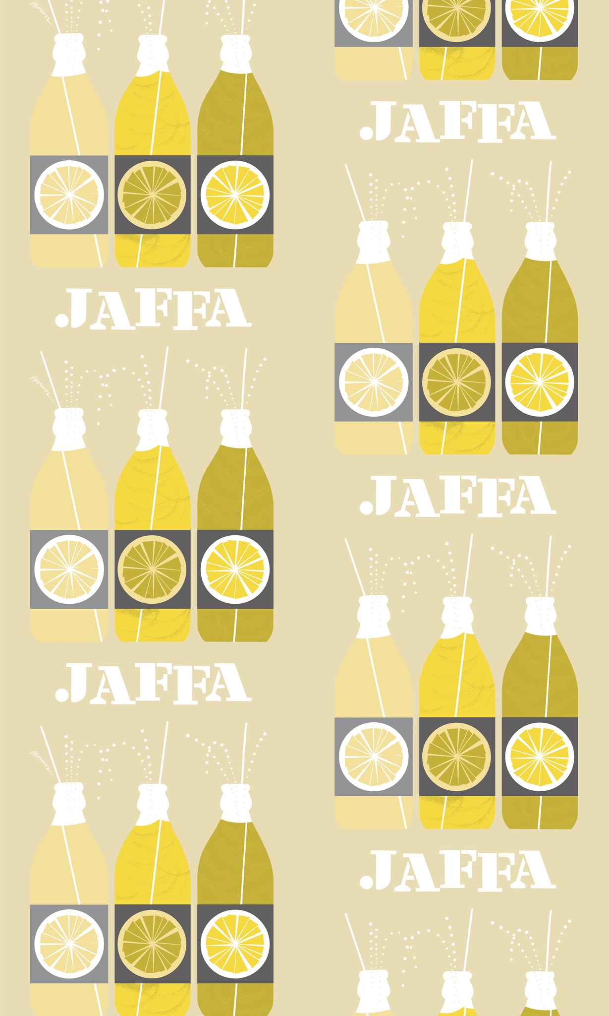 VS110505-2100; Vallila Jaffa-vahakangas 145 cm Keltainen / 145 cm 