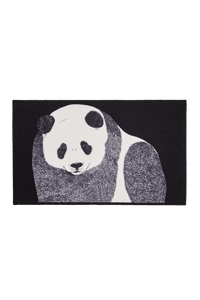 102297-01; Vallila Amos-kynnysmatto Musta / 50x80 cm 