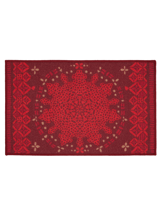 109349-4800; Vallila Elviira-kynnysmatto Punainen / 50x80 cm 