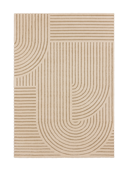 109121-1002; Vallila Kasvu-matto Beige-valkoinen / 160x230 cm 