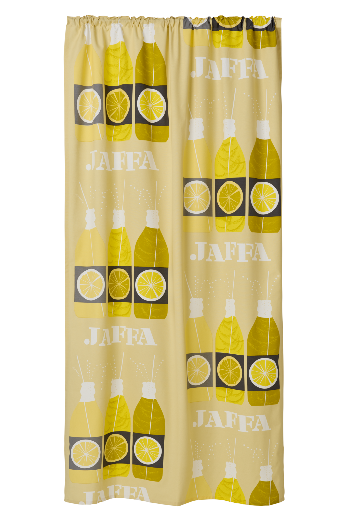 106794-2100; Vallila Jaffa-verho Keltainen / 140x250 cm 