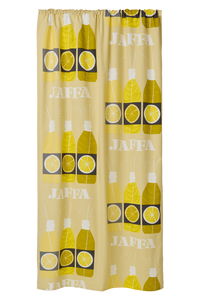 106794-2100; Vallila Jaffa-verho Keltainen / 140x250 cm 